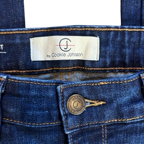 CJ by Cookie Johnson Life Baby Bootcut Dark Wash Jeans Size 28 - Picture 7 of 9